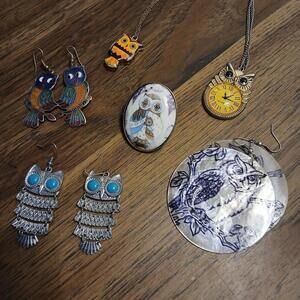 Owl jewelry bundle‎